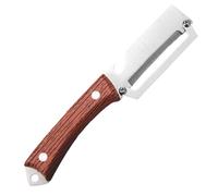 Pelador de caña de azúcar | Pelador manual de acero inoxidable para caña de azúcar | Utensilio de cocina con mango ergonómico para gastronomía, comercio, hogar