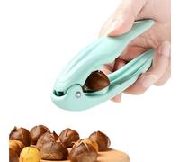 Pelador de castañas, abrazadera de castaña - Abretuercas de clip con mango antideslizante - Gadget de cocina portátil del cortador del abrelatas de castaña, herramientas manuales multifuncionales de