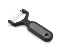 Pelador de cocina arcos negro de 132 mm combina precisión y ergonomí