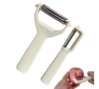 Pelador De Cocina | Pelador De Frutas Y Verduras De Acero Inoxidable | Herramienta Manual Para Procesar Tomate Cebolla Zanahoria Pepino Patata