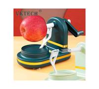 Pelador de frutas manual en polvo, electrodoméstico de cocina, pelador de peras, cortador, rebanador, triturador