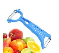 Pelador de frutas - Rallador de verduras de doble cabezal antideslizante | Pelador de cocina multifuncional, mango cómodo, herramienta profesional para patatas, manzanas, verduras, hoja de acero inoxi