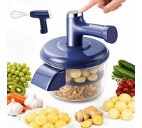 Pelador de frutas y verduras 2027, pelador eléctrico automático de patatas | Máquina peladora de ajo que pela frutas y verduras, para ajo, tomate, papa pequeña, hogar recargable