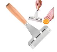 Pelador De Frutas Y Verduras - Utensilio de Pelar con Mango de Madera Ajustable,Utensilio para Pelar Zanahorias,Para Casa Cocina Restaurante Patatas Peras Familia Amigos Picnic Camping