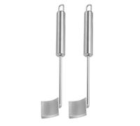Pelador de maíz de acero inoxidable, herramienta manual con agarre para extracción de granos sin esfuerzo, accesorio de cocina, dispositivo de pelado de maíz, 2-3 uds