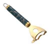 Pelador de maíz de acero inoxidable, mango ergonómico, separador de mazorcas con agujero para colgar, práctica herramienta de cocina, removedor de maíz