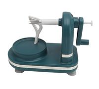 Pelador De Manzanas, Pelador De Frutas De Manivela Manual De Acero Inoxidable Pp Pelador De Peras Giratorio Automático Multifuncional Para Cocina Casera (Verde Oscuro)