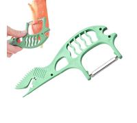 Pelador de patata,Ahorro de verduras ergonómicas con abridor de botellas | Peeling eficaz antideslizante Rascador de escamas para patatas y verduras Pescado