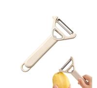 Pelador de patatas, cortador de verduras 2 en 1 con abrebotellas, pelador de carbón doméstico, para el hogar, cocina, comida, comedor, repollo, pepino, calabaza, patata, zanahoria
