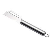 Pelador de patatas de acero inoxidable, 19,5 x 8 x 3,5 cm, mango ergonómico, duradero, resistente al óxido para zanahorias, cocineros, principiantes, restaurantes, residencias, hoteles, catering