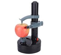 Pelador de patatas eléctrico, pelador de manzanas multifunción giratorio automático seguro, máquina peladora de cocina, herramienta para pelar verduras y frutas