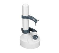 Pelador de Patatas Eléctrico, Peladora Inteligente de Frutas y Verduras Cortador Giratorio Automático Pelador de Pie a Batería Pelador de Cocina para Patatas, Verduras y Frutas