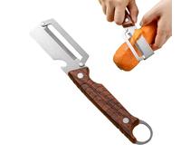 Pelador de Patatas,Herramienta Peladora Manual Multifuncional Portátil Ergonómica - Pelador de Vegetales para Cocina y Hogar,para Cocinar y Preparar Comida Pepino Hogar y Camping