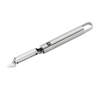 Pelador de péndulo ZWILLING Pro, longitud: 21 cm, acero inoxidable, mango ergonómico, plateado