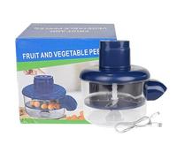 Pelador De Uvas Completamente Automático - Pelador Ajos Eléctrico 16x20,7cm Tipo Tomate, Herramienta Pelado Fruta Pequeña | Aparato 10W Recargable Hacia Cocinas; Funcionamiento Portátil Un Toque