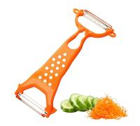 Pelador De Vegetales Frutas, Rallador De Verduras De Doble Cara, Pelador Verduras Multifuncion, Mango Ergonómico Y Antideslizante, Para Zanahorias, Patatas, Naranjas, Cítricos Y Todo Tipo