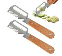 Pelador De Verduras | 2 piezas cortador manual abridor botellas,Pelador De Frutas Cortador De Cebolleta - Para Zanahoria Pepino Calabaza Fruta Hogar Apartamento Restaurante