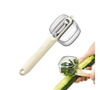 Pelador de Verduras con Recogedor Utensilio de Cocina para Pelar con | Pelador Doméstico de Patatas para Patata Pepino Ensalada Calabaza Piña Preparación de Comidas Restaurante Comedor