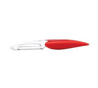 Mastrad Elios pelador de Fina Piel Bulk Pack, Juego de 15, Color Rojo