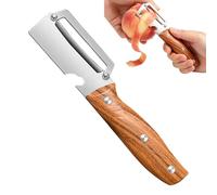 Pelador de verduras multifuncional: ergonómico, antideslizante y multifuncional, pelador de frutas, abrebotellas, para calabacín, patatas, berenjenas, cebollas verdes, hogar, picnic, restaurante