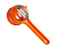 Pelador De Verduras Para Cocina - Utensilio de Verduras Bidireccional | Pelador De Verduras Con Bandeja Colector | Para Zanahoria Tomate Casa Picnic Dormitorio Camping