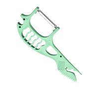 Pelador de verduras para la cocina, pelador de verduras con mango cómodo | Peeling efectivo con rallador antideslizante y raspador de cáscara de pescado para pescado y verduras de papa y cocinar