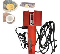 Pelador Eléctrico de Caña de Azúcar, Raspador Automático de Caña de Azúcar con Cubierta Protectora, Herramienta Cortadora de Cocoo con Motor de Cobre Puro, para Diversas Frutas y Verduras