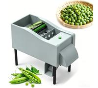 Pelador eléctrico de guisantes de acero inoxidable 304, máquina peladora de frijoles de 35 W para edamame y guisantes, salida de 25-40 kg/h, baja rotura para uso doméstico y comercial