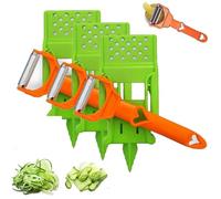 Pelador Multifuncional 2-En-1, Vegetable Peeler, 2-in-1 Multifunctional Peeler, Multifunctional Single Blade Peelers, Potato Vegetable Cucumber Fruit Slicer Cutter (3PCS)