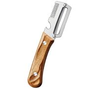 Pelador Multifuncional,Antideslizante Manual Con Abrebotellas - Pelador y Rebanador de Frutas y Verduras - para Calabaza Pepino Comida Piña Mango Hogar, Camping, Cocina, Preparación Comidas