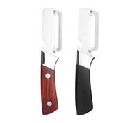 Pelador Multifuncional De Acero Inoxidable Para Cocina, Juego De 2 Peladores De Verduras Con Mango De Madera, Abridor De Botellas Y Rallador Para Papas, Zanahorias, Repollo Y Piña. Ideal Para Restaura