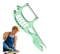 Pelador multiusos | Cortador de alimentos multifuncional portátil - Rallador eficiente para pelar escamas de pescado, utensilios de cocina para cocinar papas, frutas y verduras