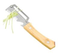 Pelador para la cocina, cuchillo pelador de acero inoxidable con abrebotellas integrado, pelador de acero inoxidable, para calabacín, papaya, calabaza, patatas, zanahorias, pepinos y cáscaras duras