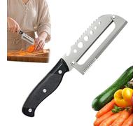 Pelador Patatas Rallador Cocina Doméstico Acero Inoxidable | Utensilio Para Pelar Y Cortar Cebolleta Para Ensalada De Patata Pepino Zanahoria Hogar Comedor Restaurante Preparación