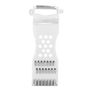 Pelador Rallador Rebanador, Cortador de Verduras de Mano, Pelador de Verduras de Acero Inoxidable, Rebanador de Verduras Multifunción, Herramienta de Cocina para Frutas, Verduras