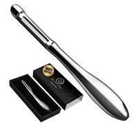 Pelador de patatas de acero inoxidable de primera calidad para frutas y verduras l Pelador de tomates con hoja ultra afilada | Pelapatatas manual con mango ergonómico y antideslizante