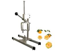 Pelador y cortador de cítricos, pelador de naranjas de acero inoxidable 304 con mango, doble hoja, método de 3 cuchillas, pelador fácil de mandarinas, herramienta manual para pelar naranjas