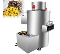 Peladora CastañAs Acero Inoxidable,Descascaradora De CastañAs, Comercial, 0.5-2.5 Kg/Time, 100 Kg/H, 12 Cuchillas, Peladora De CastañA EléCtrica Profesional,12v/220v-12blades(12V)