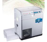 Peladora de arroz eléctrica de 500 W, separador automático de salvado de arroz de 30 KG/H, máquina de arroz fresco, trilladora de arroz eléctrica, trilladora de arroz integral/germen