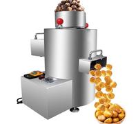 Peladora de castañas eléctrica automática, máquina peladora de castañas comercial, procesamiento de castañas, ideal para plantas de procesamiento, tiendas, restaurantes y puestos móviles.