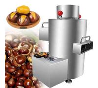 Peladora De CastañAs EléCtrica Comercial,Pelado De CastañAs,TamañO PequeñO, 0,5-2,5 Kg/Vez,12 Cuchillas,Control Velocidad,Acero Inoxidable,Sin DañAr Las CastañA,Para Uso DoméStico/Comercial(220V)