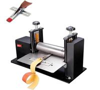 Peladora de cuero eléctrica industrial, laminadora y plegadora de cuero, troqueladora for cuero y papel, for adelgazamiento de bordes de zapatos, guantes, cinturones y bolsos.