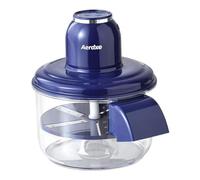 ＡＷＨＡＯ Peladora de Eléctrica, Pelador de Frutas Automático para Frutas Pequeñas, Ajos y Cocina Doméstica, Restaurantes y Bares, Azul con Salida