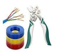 Peladora de Fibra Óptica Alicates Tijeras y Pinzas Mordaza Angular 6 | Pelador de Cables Para Red y Centro de Datos Hogar Apartamento Taller