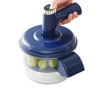 Peladora De Uvas Automática 19,5x24 Cm - Peladora Eléctrica De Frutas Y Verduras 50W | Portátil inalámbrico para uvas, bayas, cerezas, tomates, ajo | Hogar Cocina Camping Viajes Le eficiente
