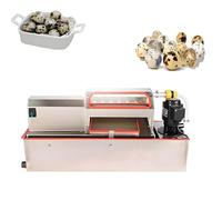 Peladora eléctrica de huevos de codorniz/Herramienta eficiente para el procesamiento doméstico de huevos de aves/Desgranadora comercial de acero inoxidable, automática y portátil.