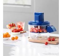 Peladora eléctrica de uvas, totalmente automática con capacidad máxima de 300 g, operación de una sola prensa para cerezas, tomates y más