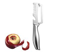 Peladores para Cocina - Pelado de alta resistencia en acero inoxidable con abrebotellas,Pelador alimentos - para Pepino, Zanahoria, Calabacín, Papaya, Calabaza, Patata, Frutas y Cáscaras