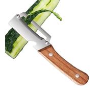 Peladores Para Cocina - Pelador De Alimentos Abrebotellas Con Mango De Madera - Cortador de Patatas Multifuncional | Para Frutas Verduras Tomate Patata Zanahoria Calabacin Y Cocina Casera