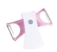 Peladores Para Cocina,Pelador De Verduras Acero Inoxidable Doble Punta,Herramienta Ralladora Con Eje Giratorio Y Mango Antideslizante Ergonomico - Para Preparar Ensaladas Comer Sano Y Cocina Diaria